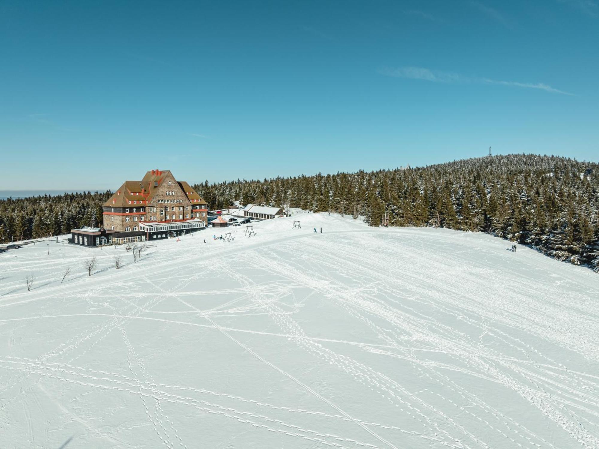 Naturhotel Sachsenbaude Oberwiesenthal Eksteriør bilde