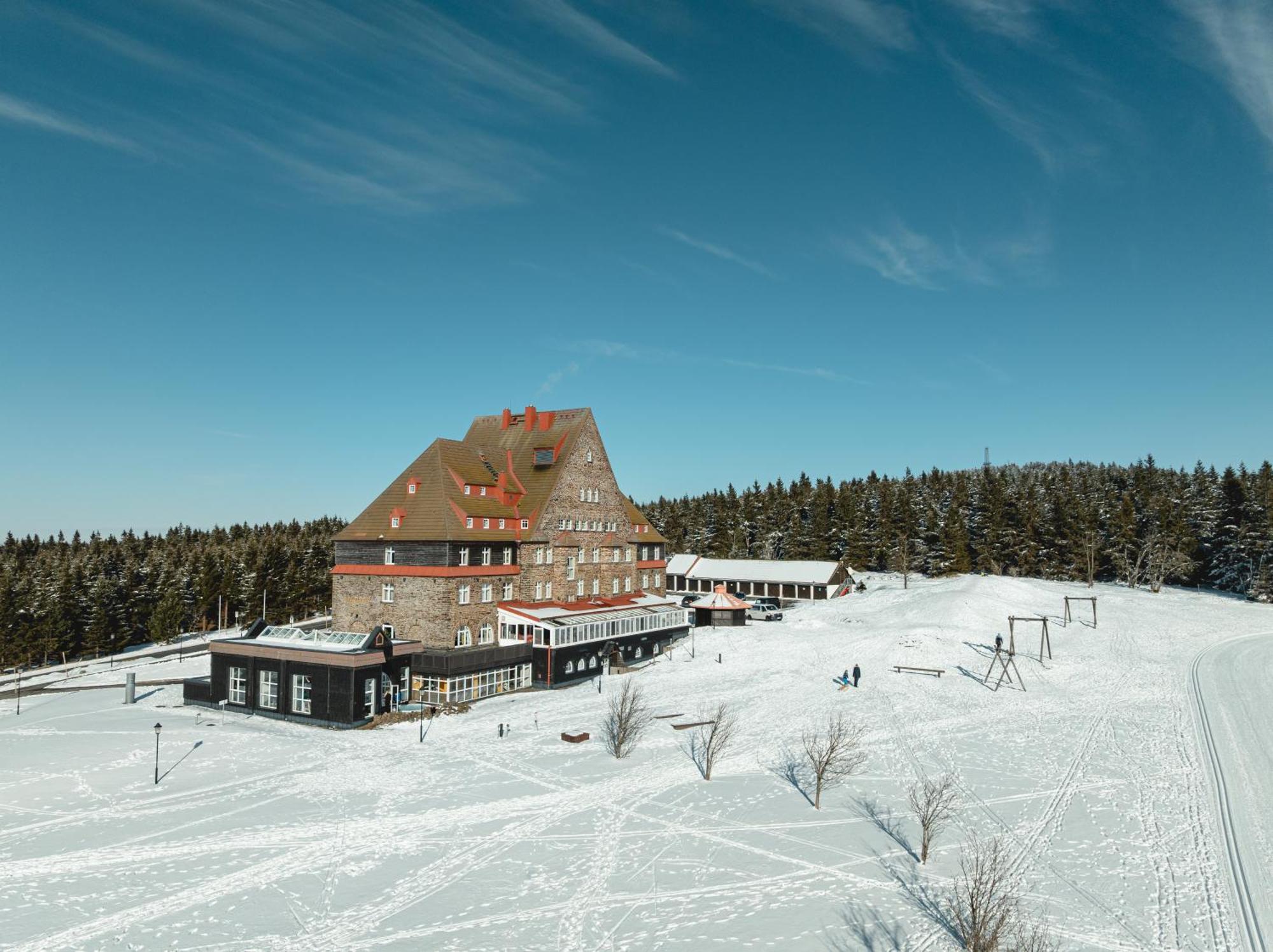 Naturhotel Sachsenbaude Oberwiesenthal Eksteriør bilde