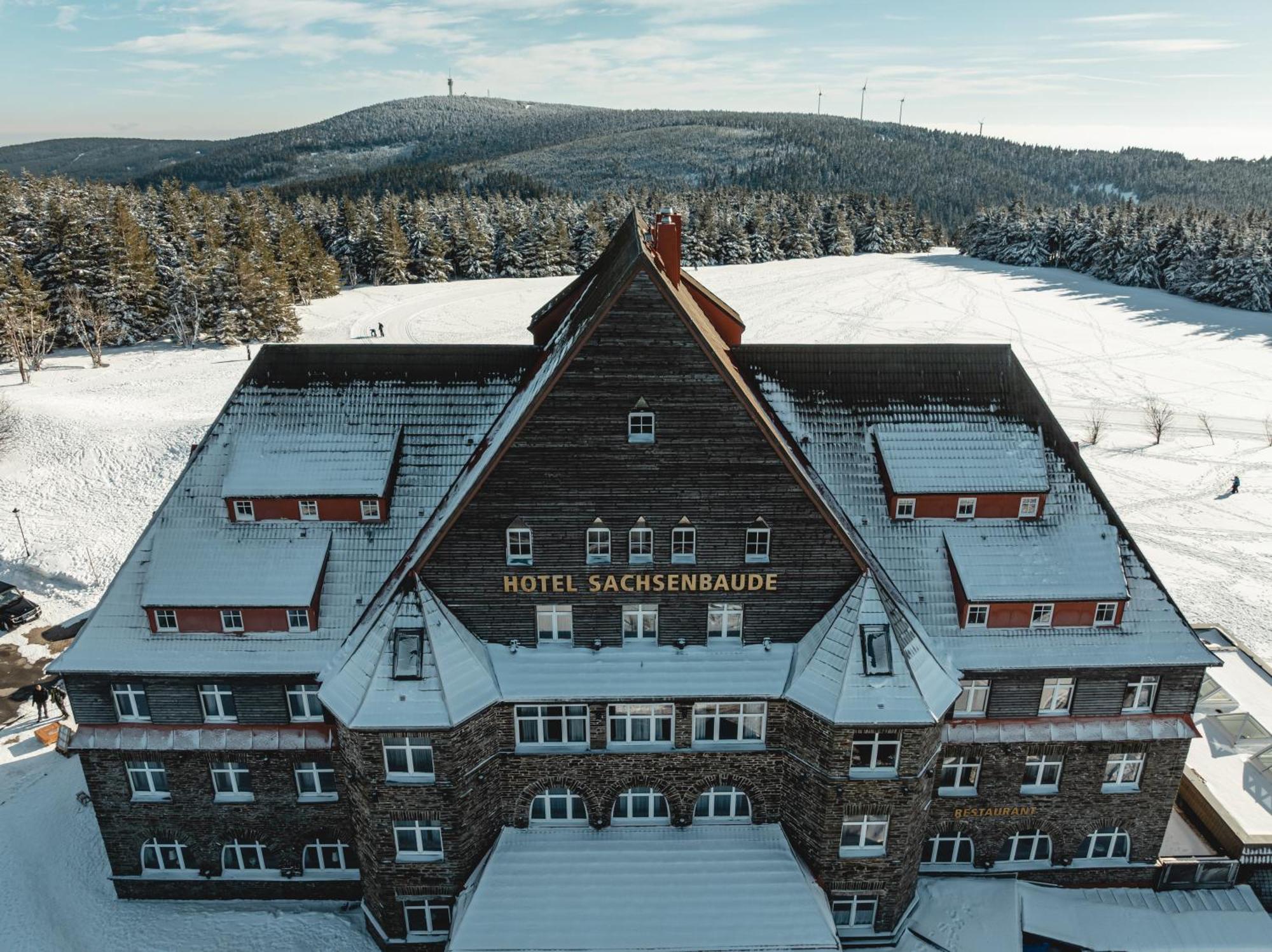 Naturhotel Sachsenbaude Oberwiesenthal Eksteriør bilde