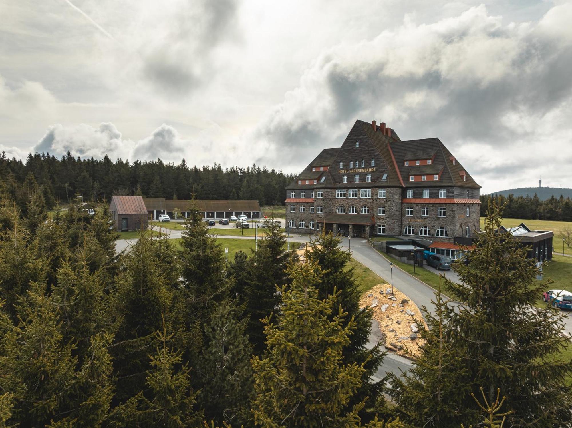 Naturhotel Sachsenbaude Oberwiesenthal Eksteriør bilde